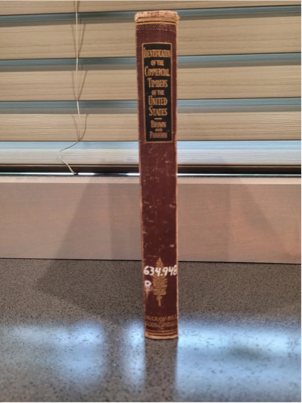 1934 Identification of the Commercial Timbers US American Forestry Guc